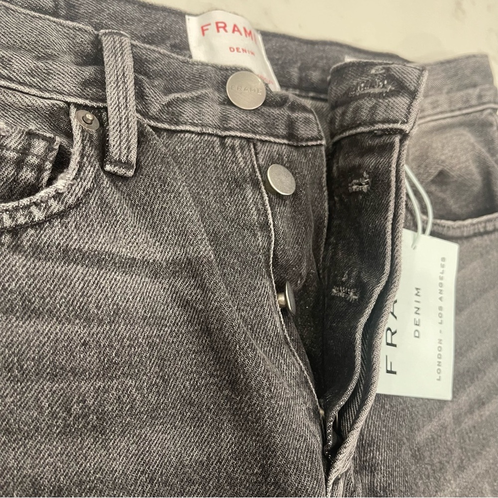 NWT Frame Denim high rise rigid re-release Le Original Skinny jean - Picture 6 of 16